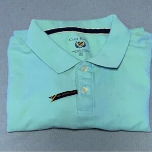 Club Room Aqua Polo Shirt